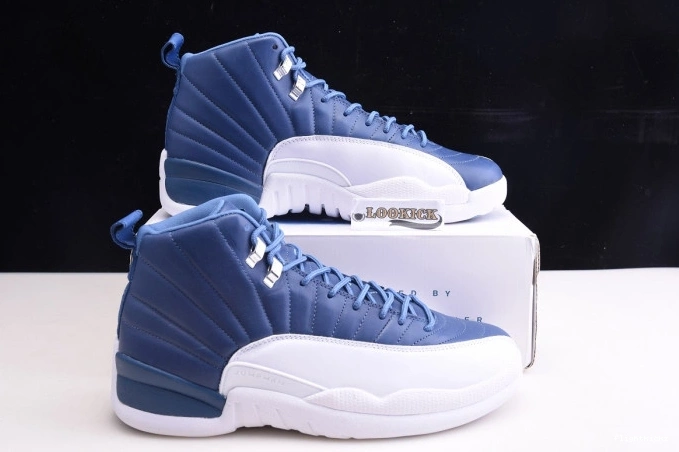 Air 130690-404 12 Retro Blue Jordan Stone 1015